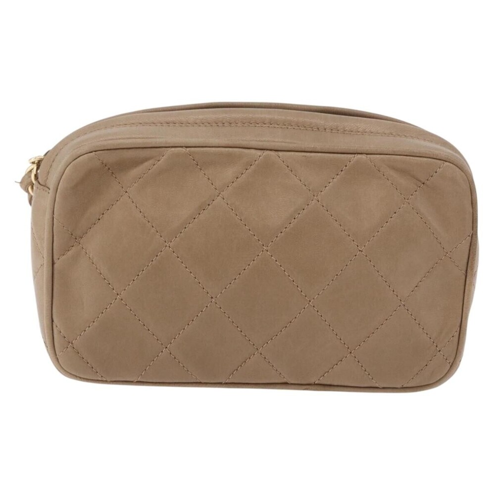 Chanel Vintage Clutch Leather